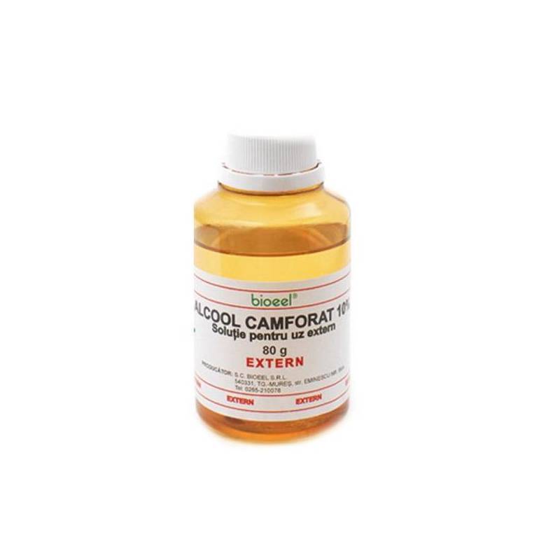 Alcool Camforat 10%, 80g - Bioeel