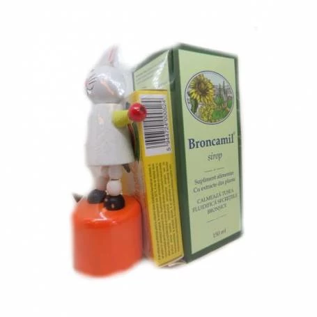 Set Broncamil 150ml, Vitamina C si Propolis 20 cpr - Bioeel