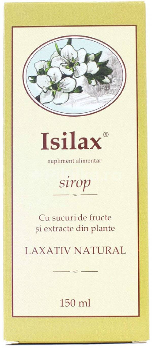 Isilax sirop laxativ, 150ml - bioeel