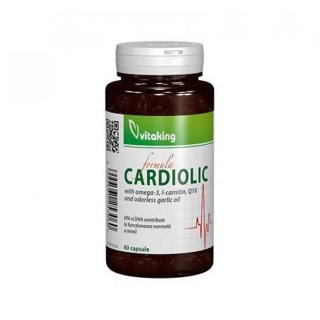 Complex Cardiolic pentru inima, 60cps - Vitaking