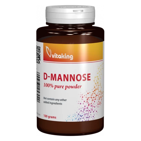 Pulbere D-manoza, 100g - Vitaking