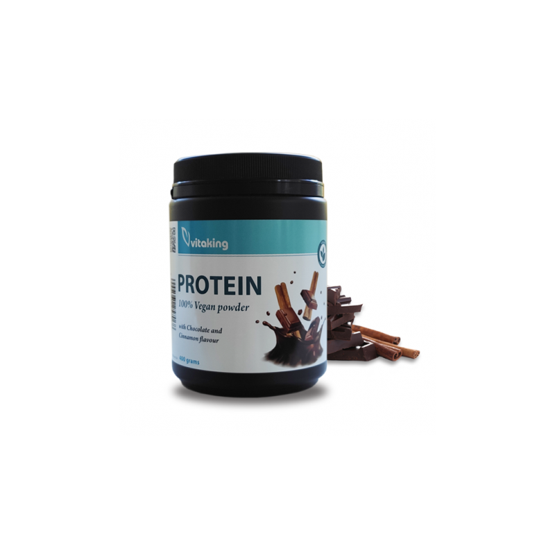 Proteina ​​vegetala cu gust de scortisoara si ciocolata, 400g - Vit