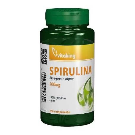 Spirulina, 500mg, 200cpr - Vitaking
