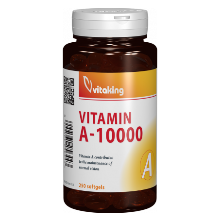 Vitamina A, 10000UI,  250cps - Vitaking