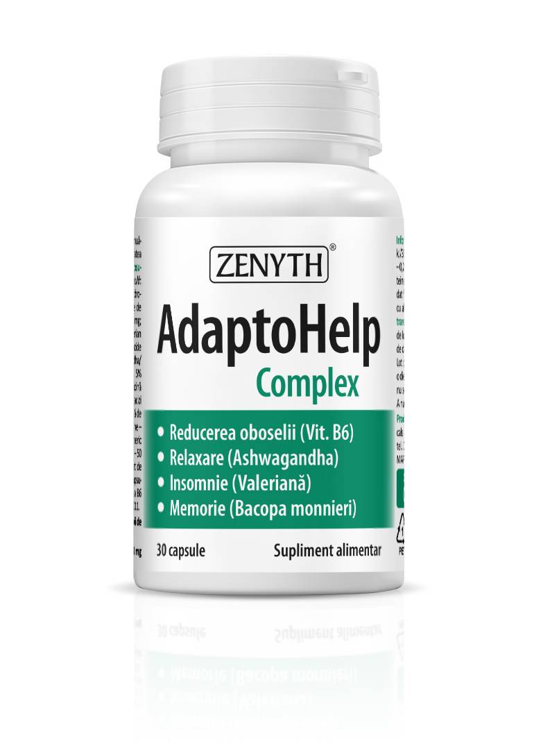 Adaptohelp complex 30cps - zenyth pharmaceuticals