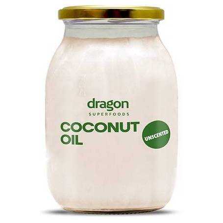 Ulei de cocos dezodorizat, eco-bio, 1000ml - Dragon Superfoods