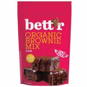 Mix pentru prajitura brownie fara gluten, eco-bio, 400g - Bettr