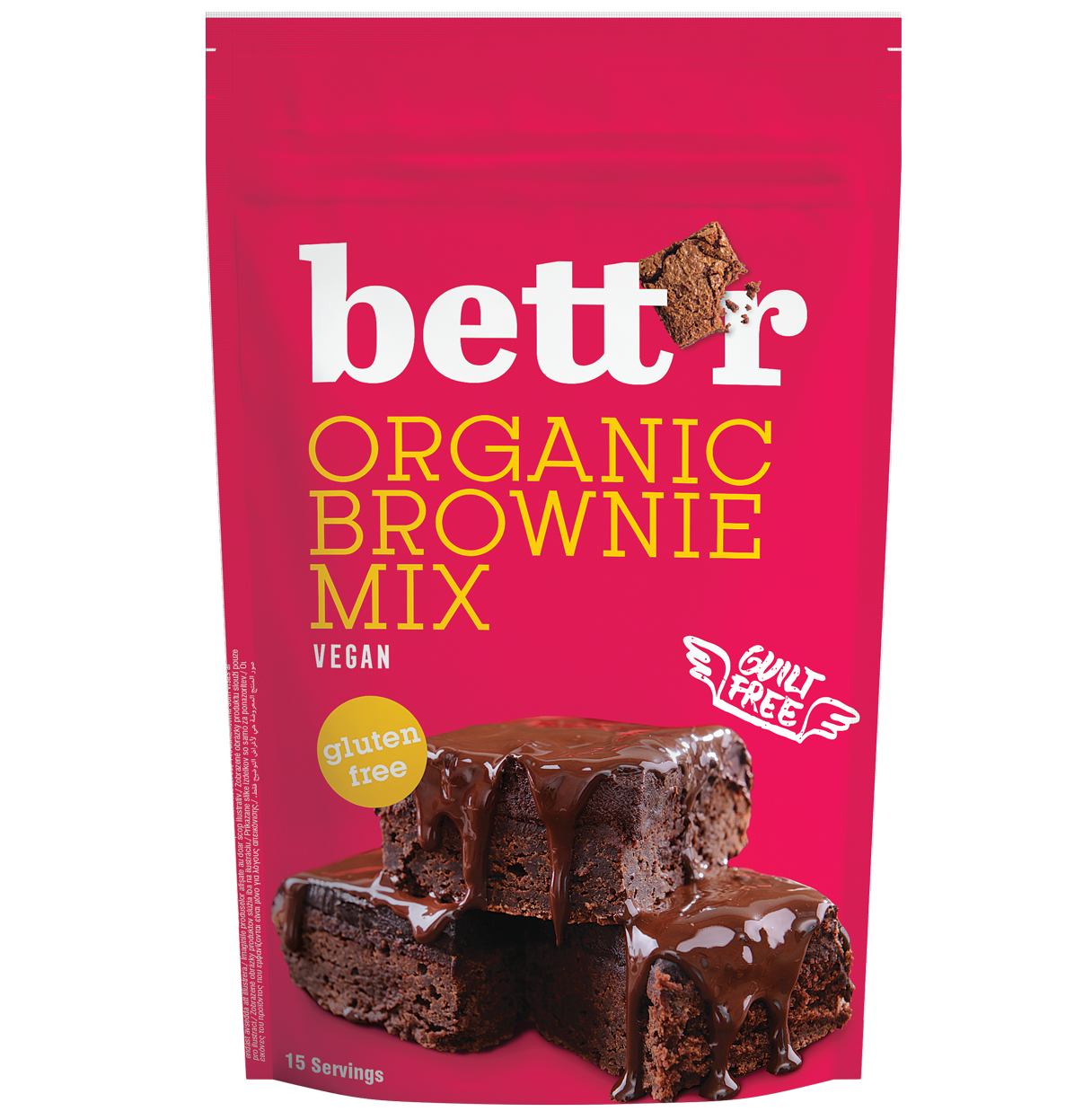 Mix Pentru Prajitura Brownie Fara Gluten, Eco-bio, 400g - Bettr