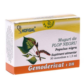 Gemoderivat Muguri Plop Negru 30monodoze - Hofigal