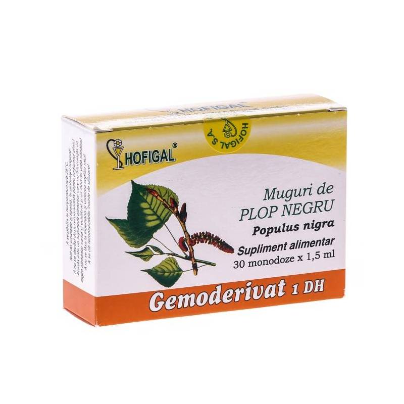 Plop Negru muguri - gemoderivat 30monodoze - Hofigal