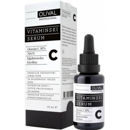 Ser natural profesional cu Vitamina C, 30ml - OLIVAL Professional