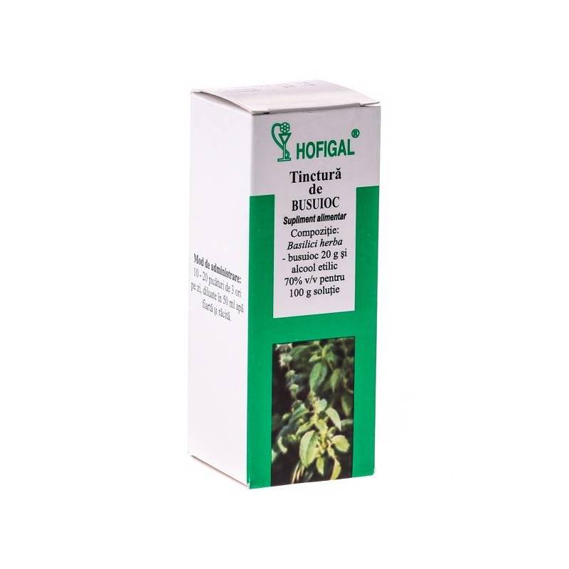 Tinctura Busuioc 50ml - Hofigal