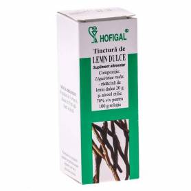 Tinctura Lemn Dulce 50ml - Hofigal