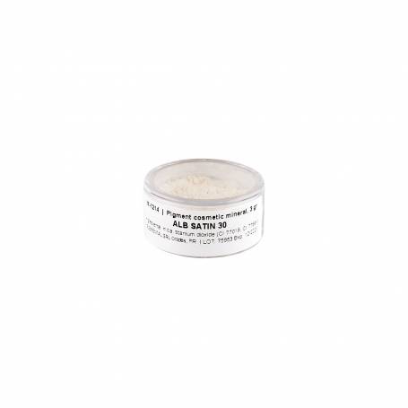 Pigment cosmetic perlat 30 alb satin, 3g - Mayam