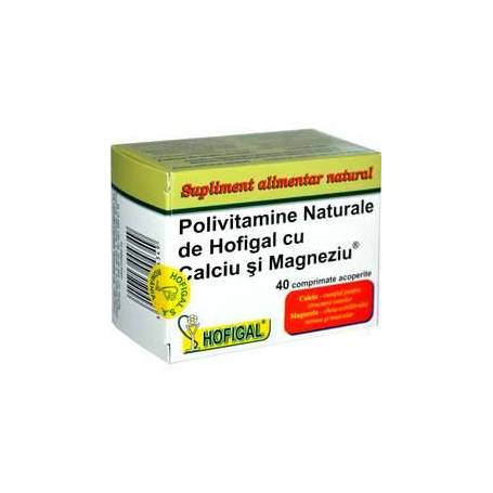 Polivitamine Calciu Magneziu 40cps - Hofigal