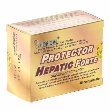 Protector Hepatic Forte 40cps - Hofigal