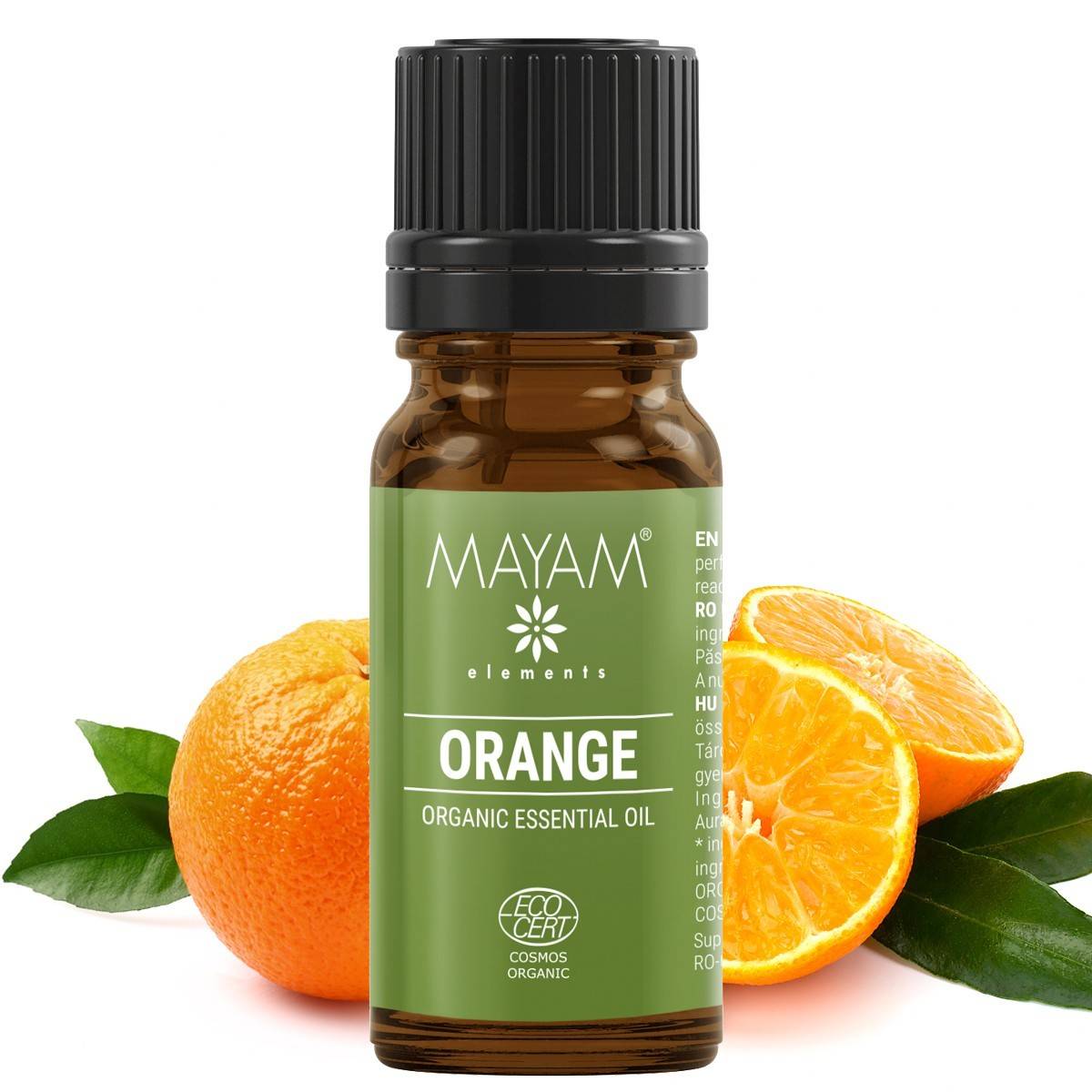 Ulei esential de portocala dulce, eco-bio, 10ml - mayam