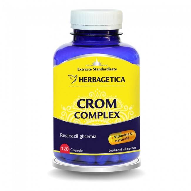 Crom Complex Organic - Herbagetica 30 Capsule