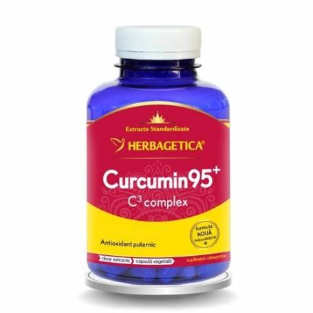 Curcumin 95 C3 complex 120cps - Herbagetica