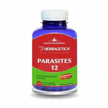 Parasites 12 Detox Forte 120cps - Herbagetica