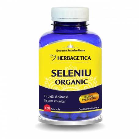 SELENIU ORGANIC, Herbagetica 120 capsule