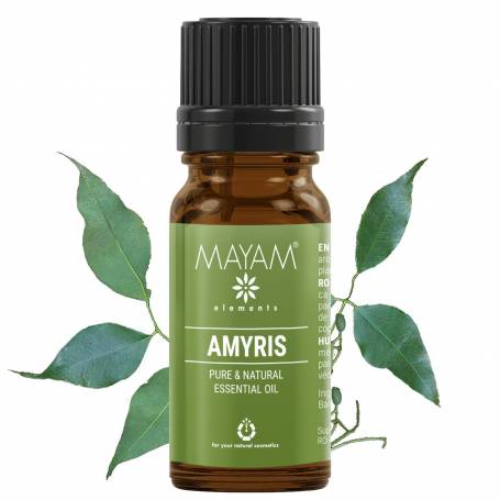 Ulei esential de Santal Amyris, 10ml - Mayam