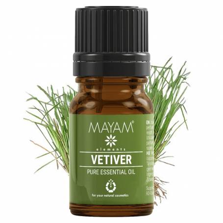 Ulei esential de Vetiver, 5ml - Mayam