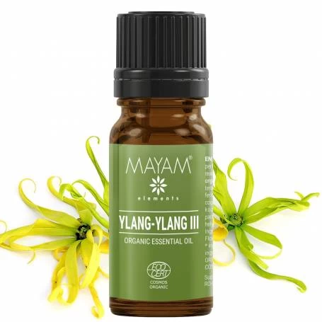 Ulei esential de Ylang-Ylang, eco-bio, 10ml - Mayam
