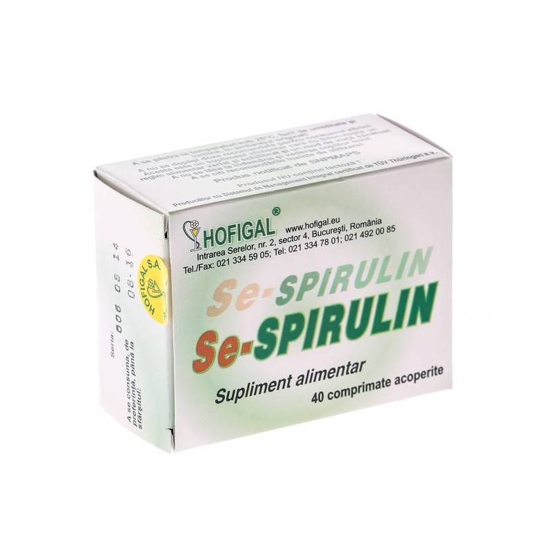 Se Spirulin 40cps - Hofigal