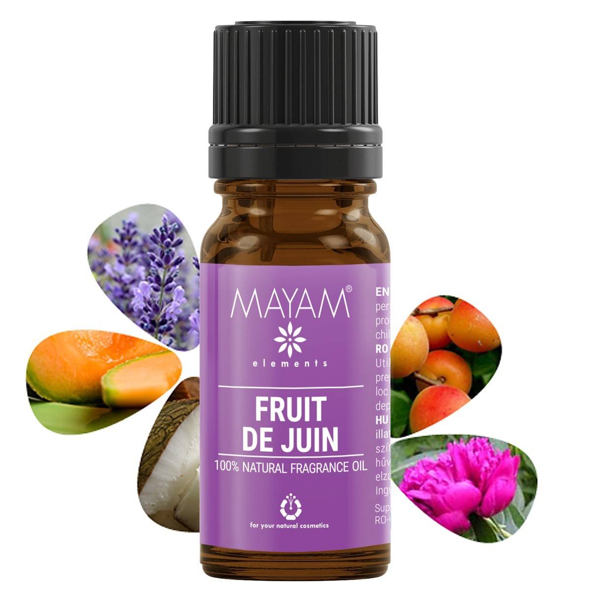Parfumant natural fruit de juin, 10ml - mayam