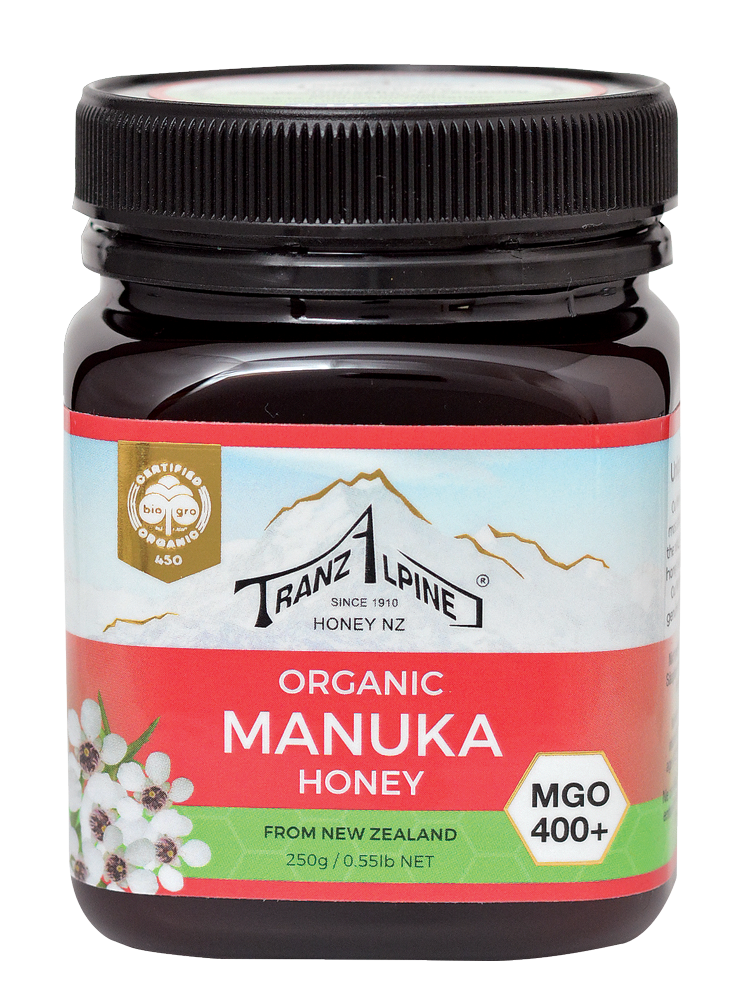 Hoyer Miere de manuka mgo400, eco-bio, 250g - tranzalpine