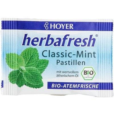 Herbafresh clasic pastile respiratie proaspata cu menta, eco-bio, 17g - hoyer