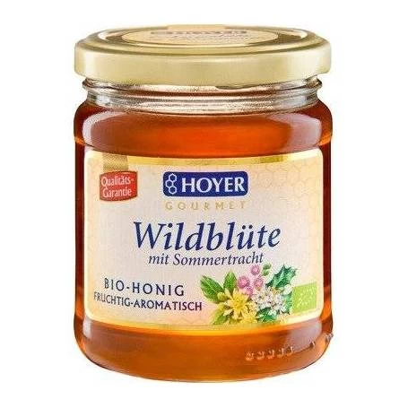Miere din flori salbatice, eco-bio, 250g - HOYER
