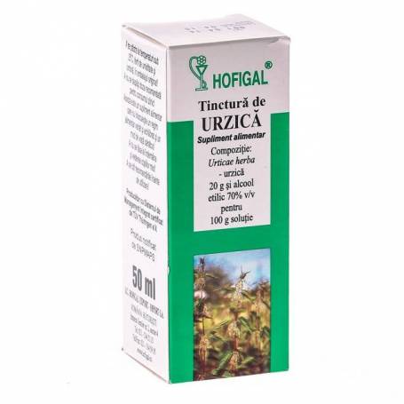 Tinctura Urzica 50ml - Hofigal