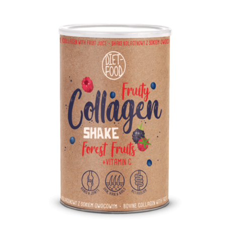 Fruity Colagen Shake Fructe de padure, 300g - Diet-Food