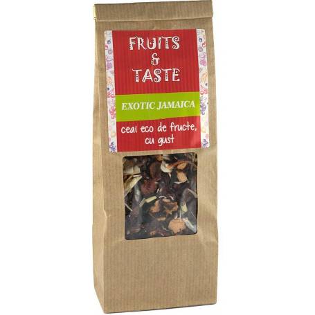 Ceai bio de fructe Jamaica Exotic, 80g - Pronat