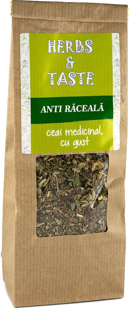 Ceai de plante medicinale Anti raceala, 70g - Pronat