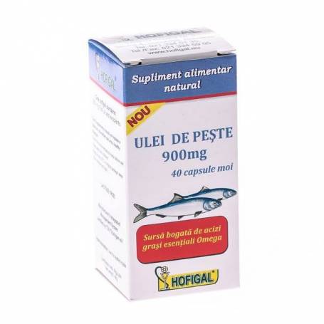 Ulei Peste 900mg 40cps - Hofigal