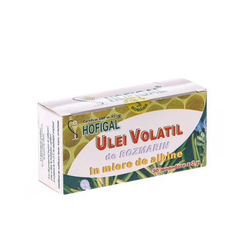 Ulei Volatil Rozmarin in Miere 30monodoze - Hofigal