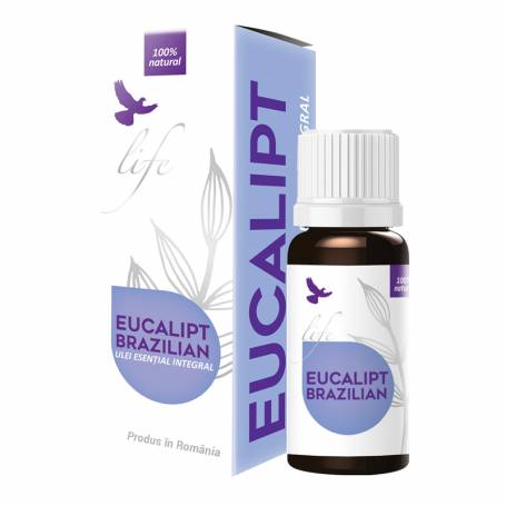 Ulei esential de Eucalipt Brazilian, 10ml - Life Bio