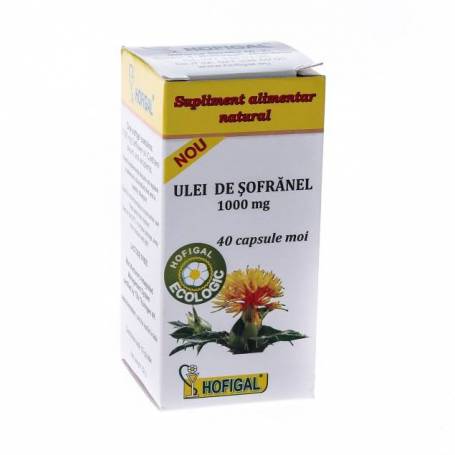 Ulei Sofranel 1000mg 40cps - Hofigal