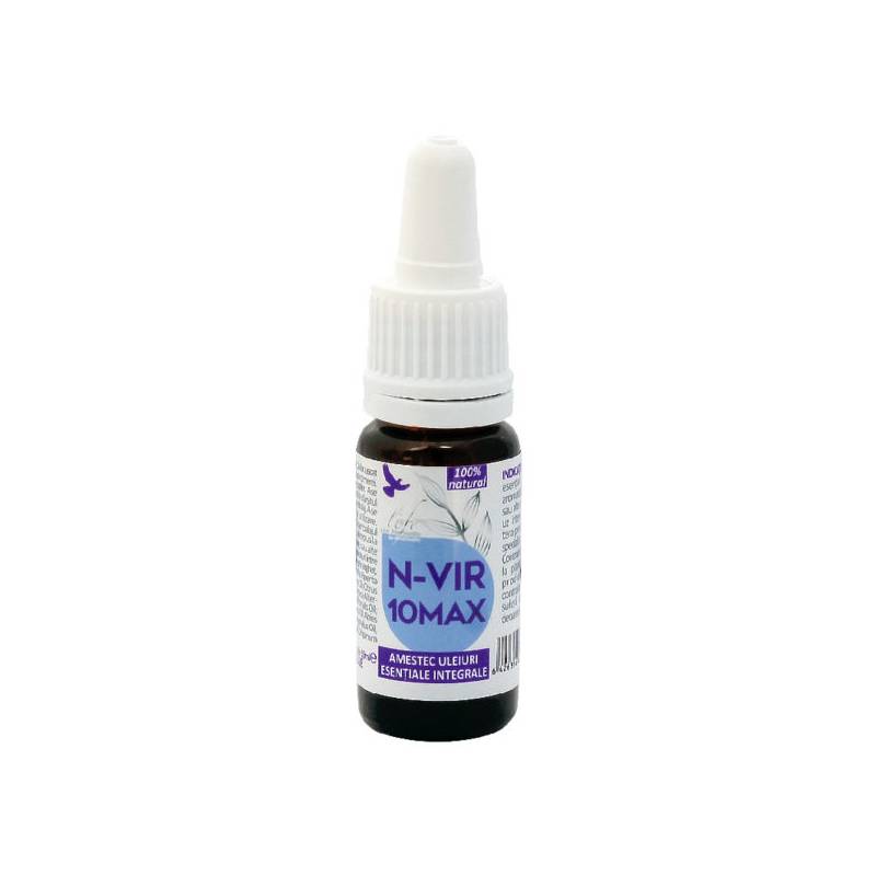 N-VIR 10 MAX ulei esential integral, 10ml - Life Bio