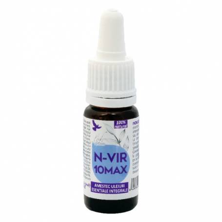 N-VIR 10 MAX ulei esential integral, 10ml - Life Bio