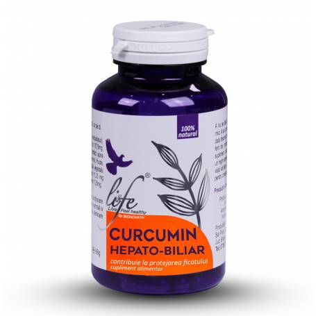 Curcumin Hepato-Biliar , 60cps - Life Bio