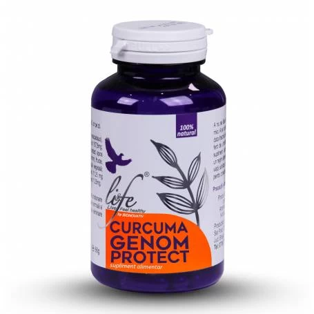 Curcuma Genom Protect, 60cps - Life Bio