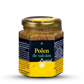 Polen uscat de Salcam, 120g - Apicol Science