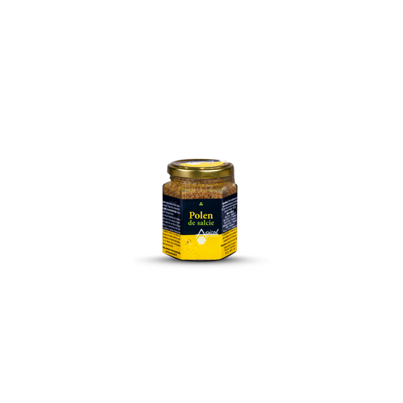 Polen de salcie uscat, 120g - Apicol Science