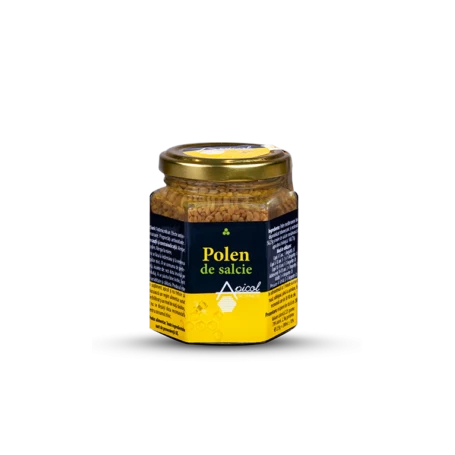 Polen de salcie uscat, 120g - Apicol Science