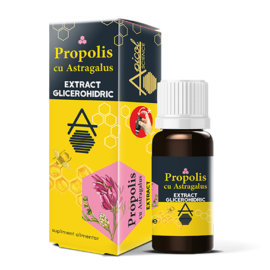Propolis cu astragalus extract glicerohidric, 30ml - apicol science
