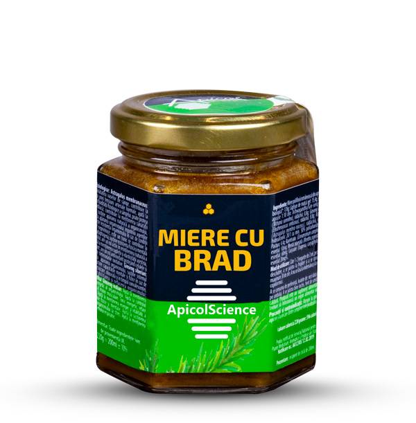 Miere cu brad, 200ml - apicol science